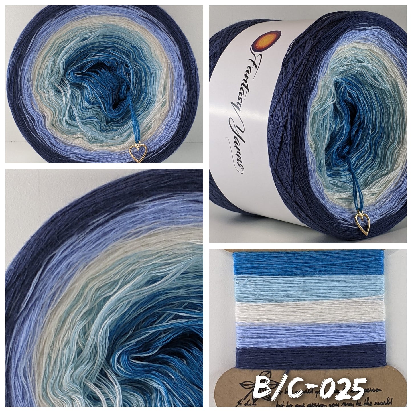 Bamboo/Cotton Yarn: B/C025- 50/50 mix / Sustainable Yarn
