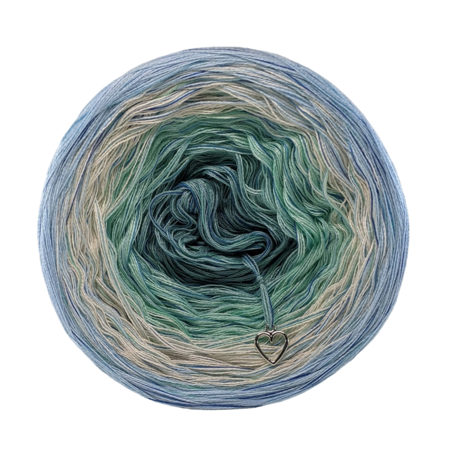 Limited Edition - BLUE-PRINT - 4ply - 1000m- Colour Change Yarn - Gradient Yarn Cake