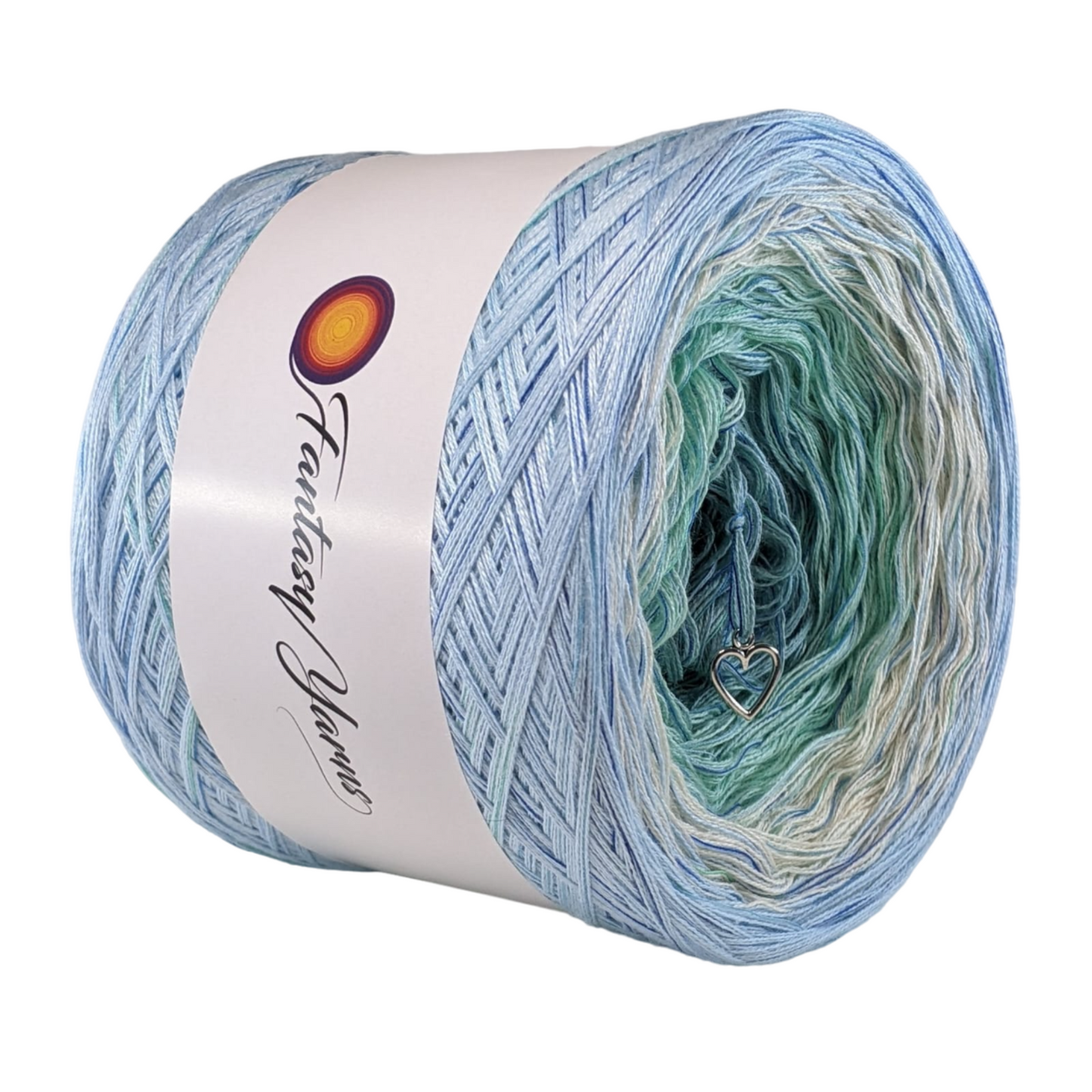 Limited Edition - BLUE-PRINT - 4ply - 1000m- Colour Change Yarn - Gradient Yarn Cake