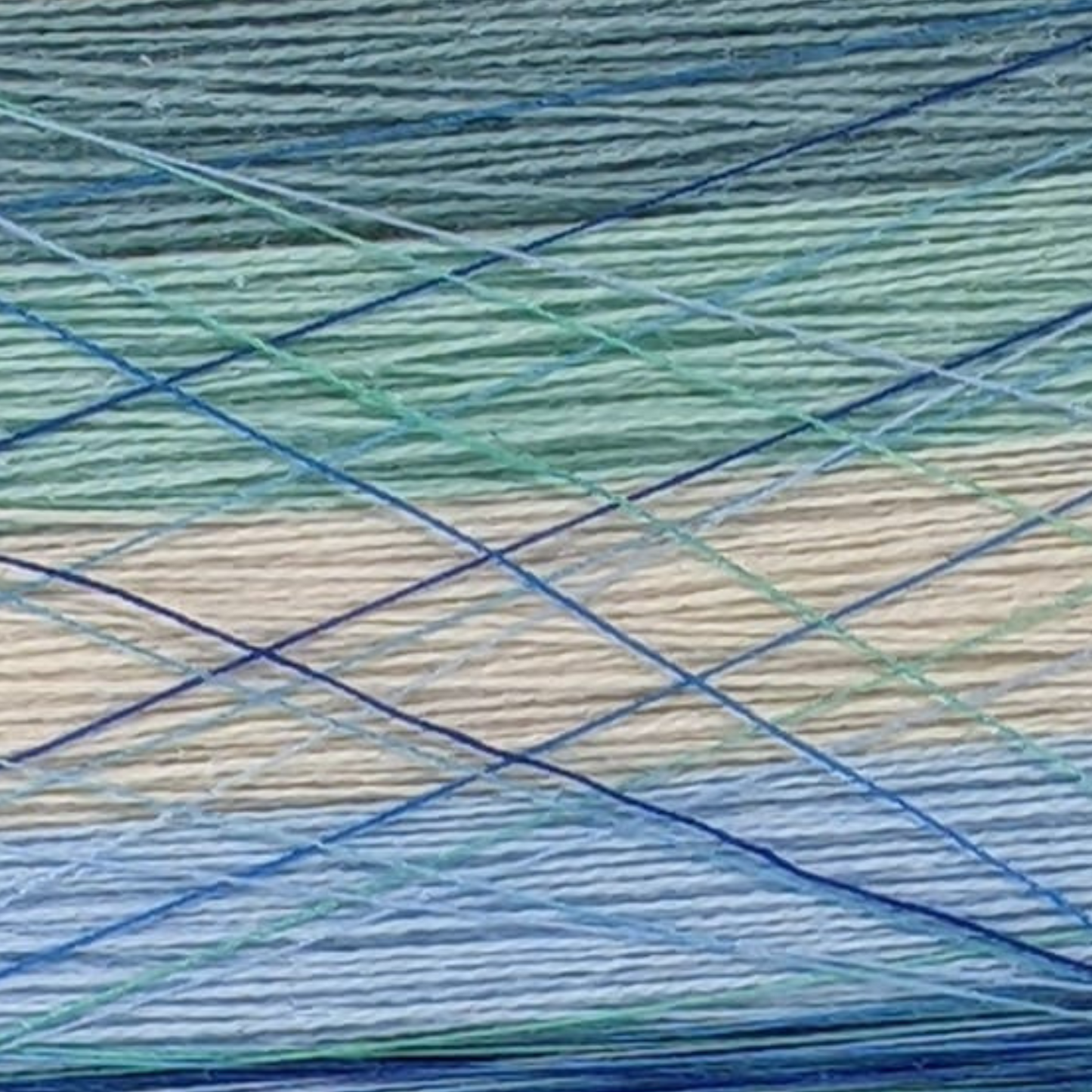 Limited Edition - BLUE-PRINT - 4ply - 1000m- Colour Change Yarn - Gradient Yarn Cake