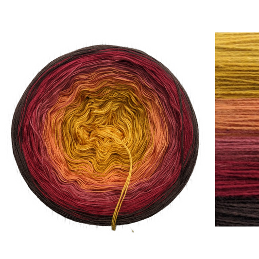 Magma - C/A004 - Gradient Cake Yarn, Ombre Yarn Cake