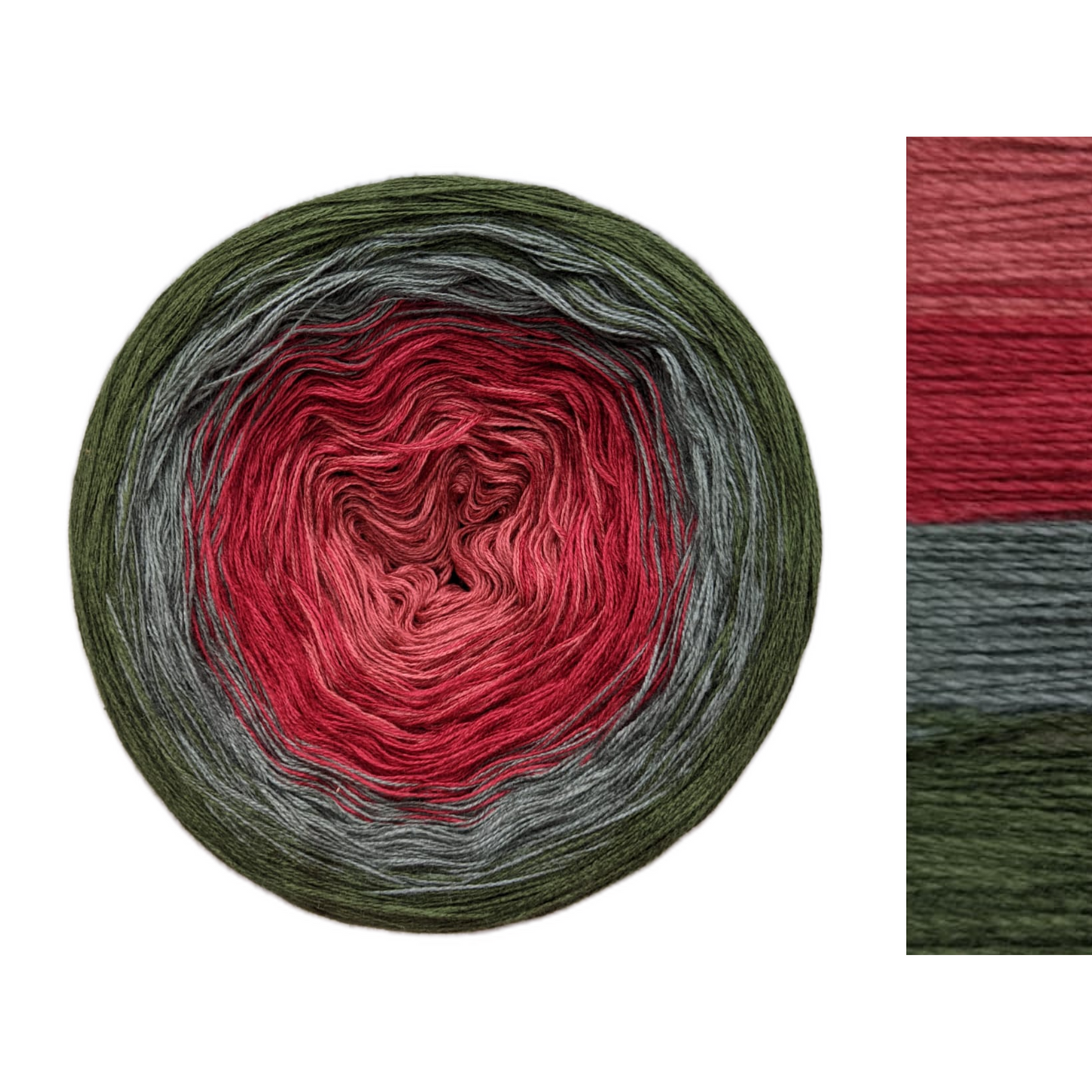 Enchanted Forest - C/A023 - Gradient Cake Yarn, Ombre Yarn Cake