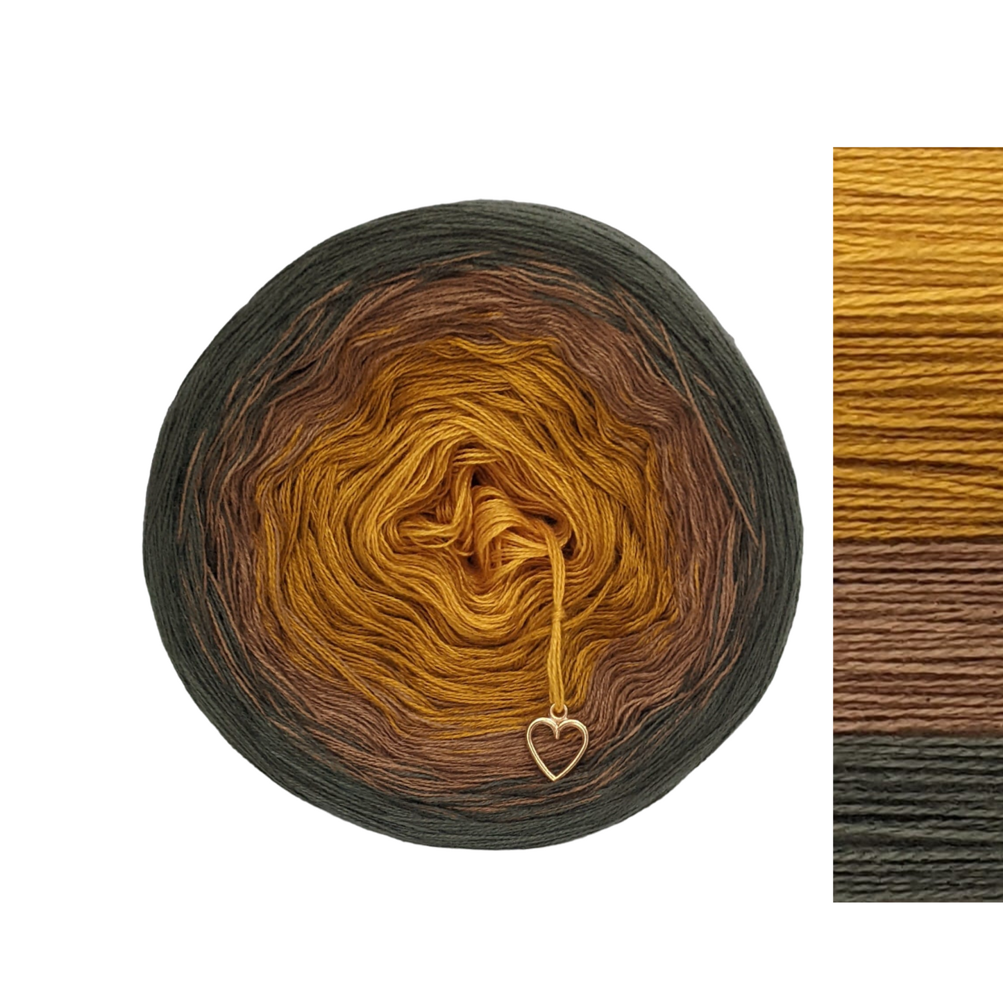 Charlie Brown - C/A025 - Gradient Cake Yarn, Ombre Yarn Cake