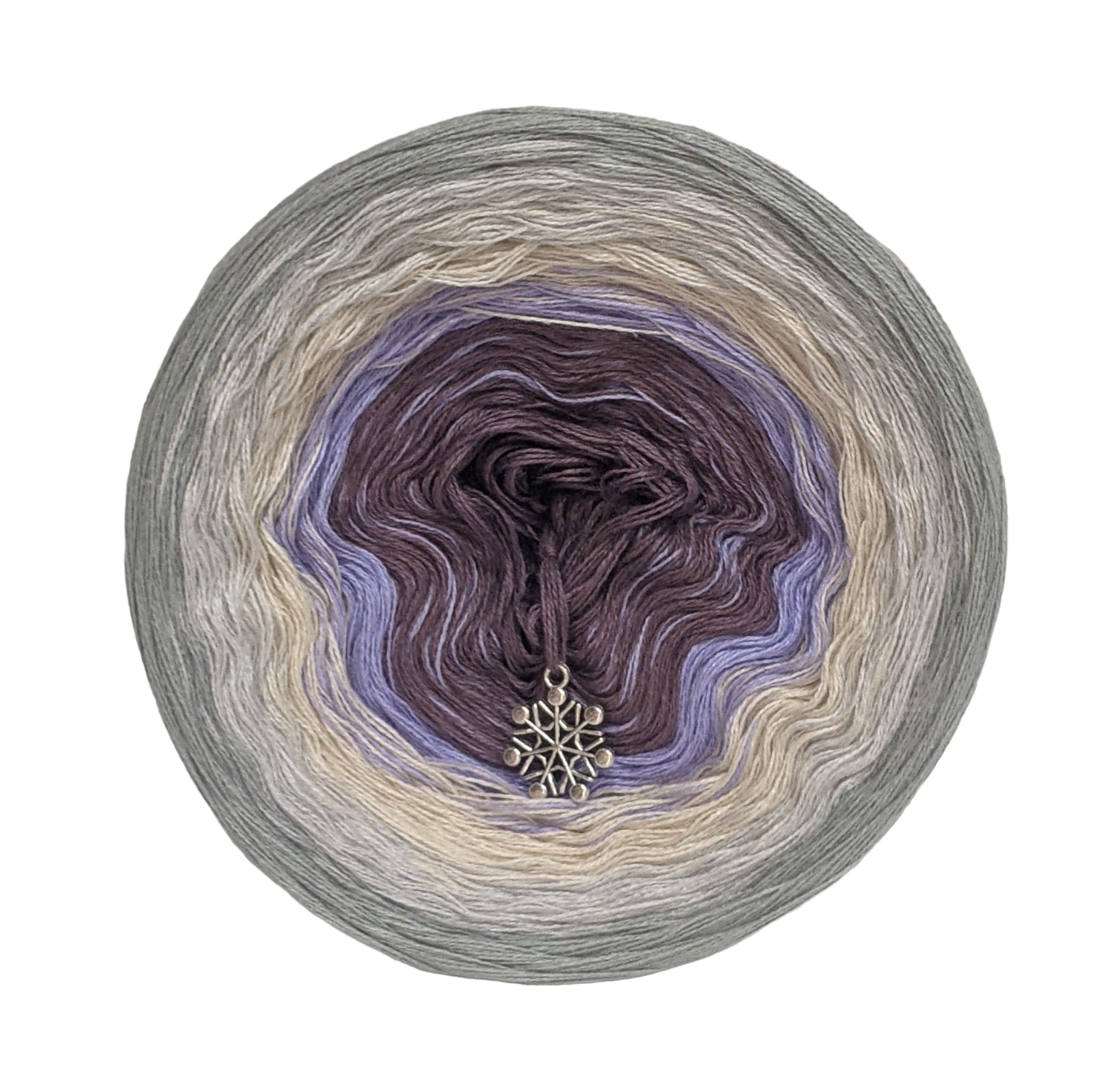 Crystal - C/A104 - Gradient Cake Yarn, Ombre Yarn Cake