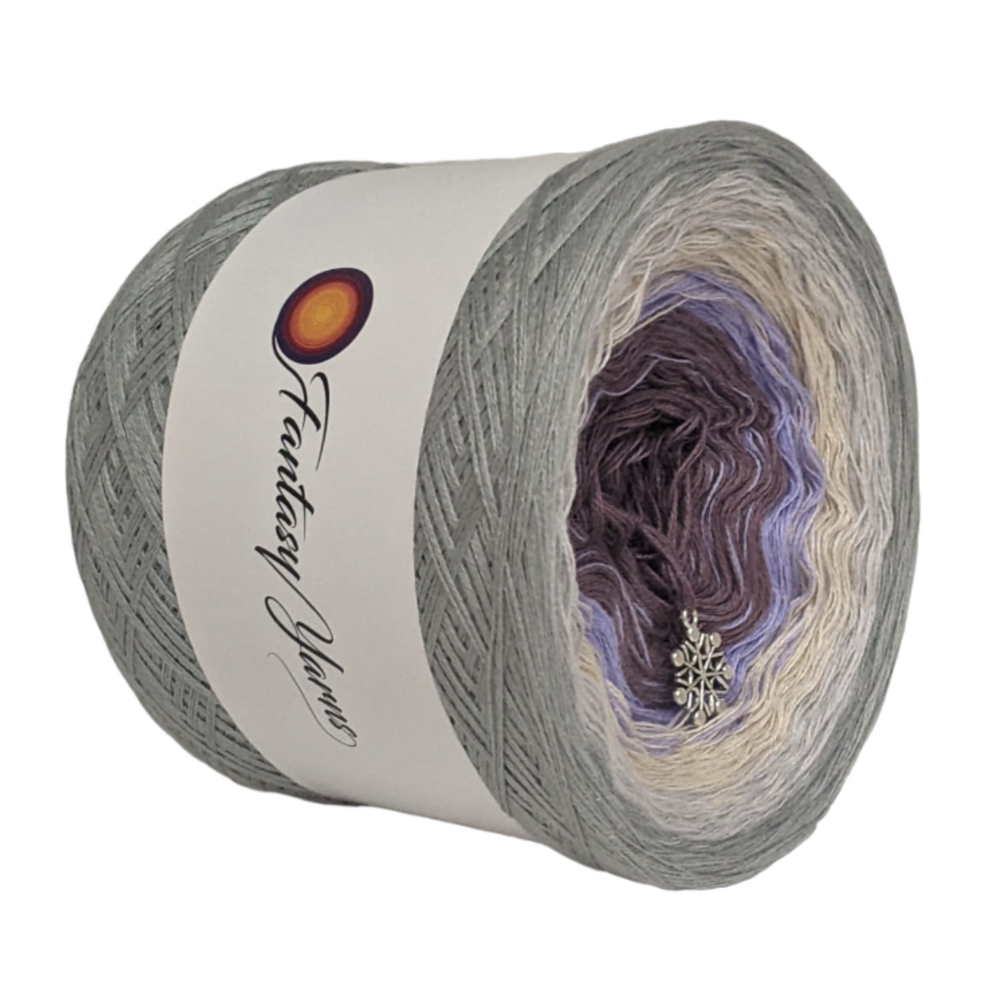 Crystal - C/A104 - Gradient Cake Yarn, Ombre Yarn Cake