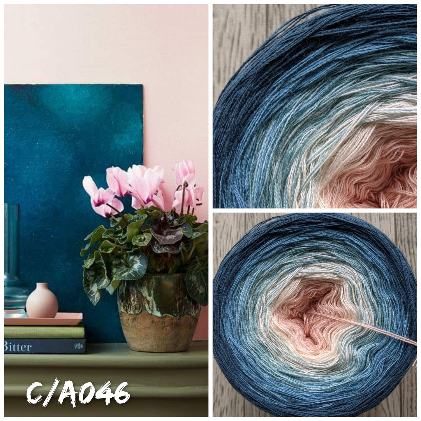 House Plant - C/A046 - Gradient Cake Yarn, Ombre Yarn Cake