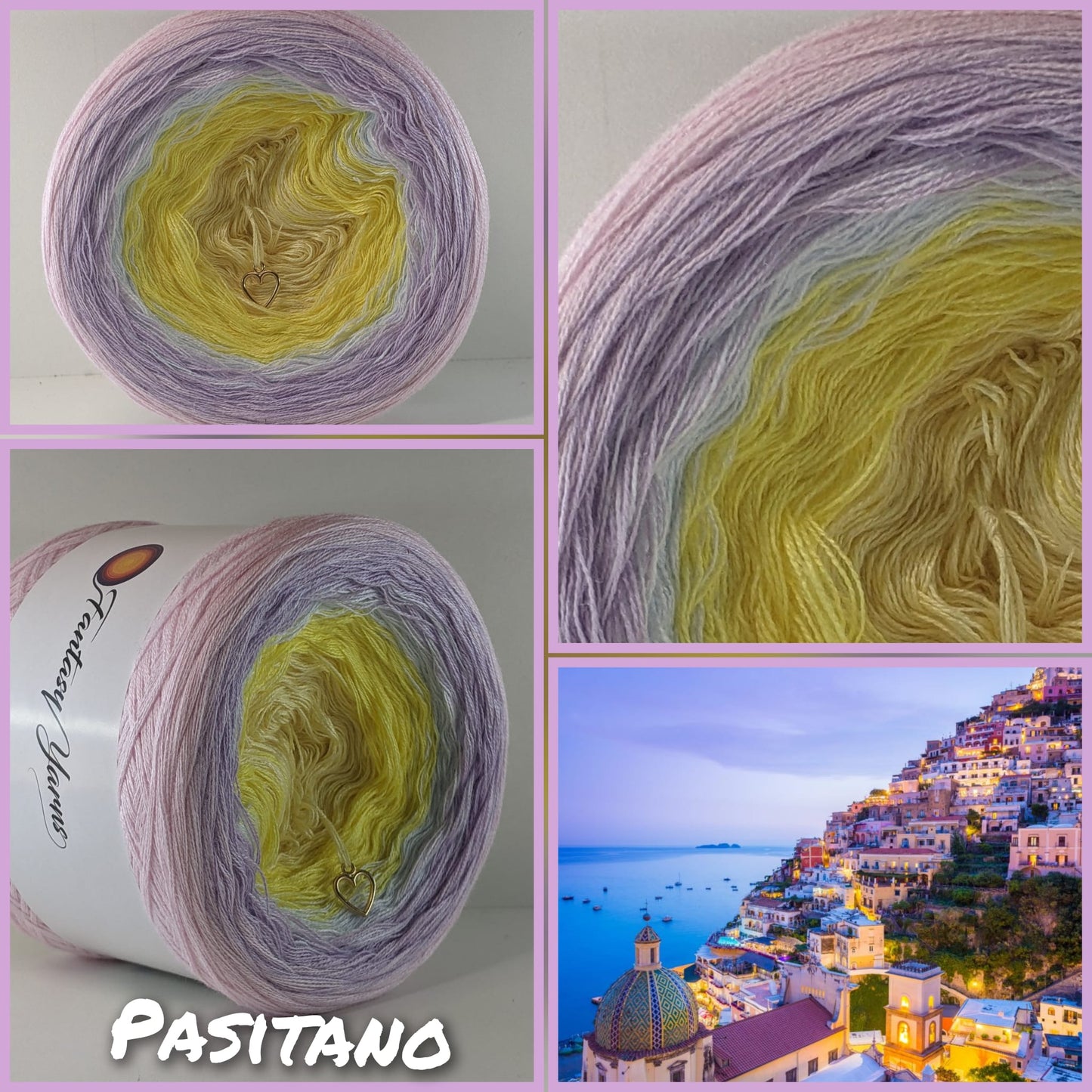 Positano - Summer Collection - Gradient Cake Yarn, Ombre Yarn Cake