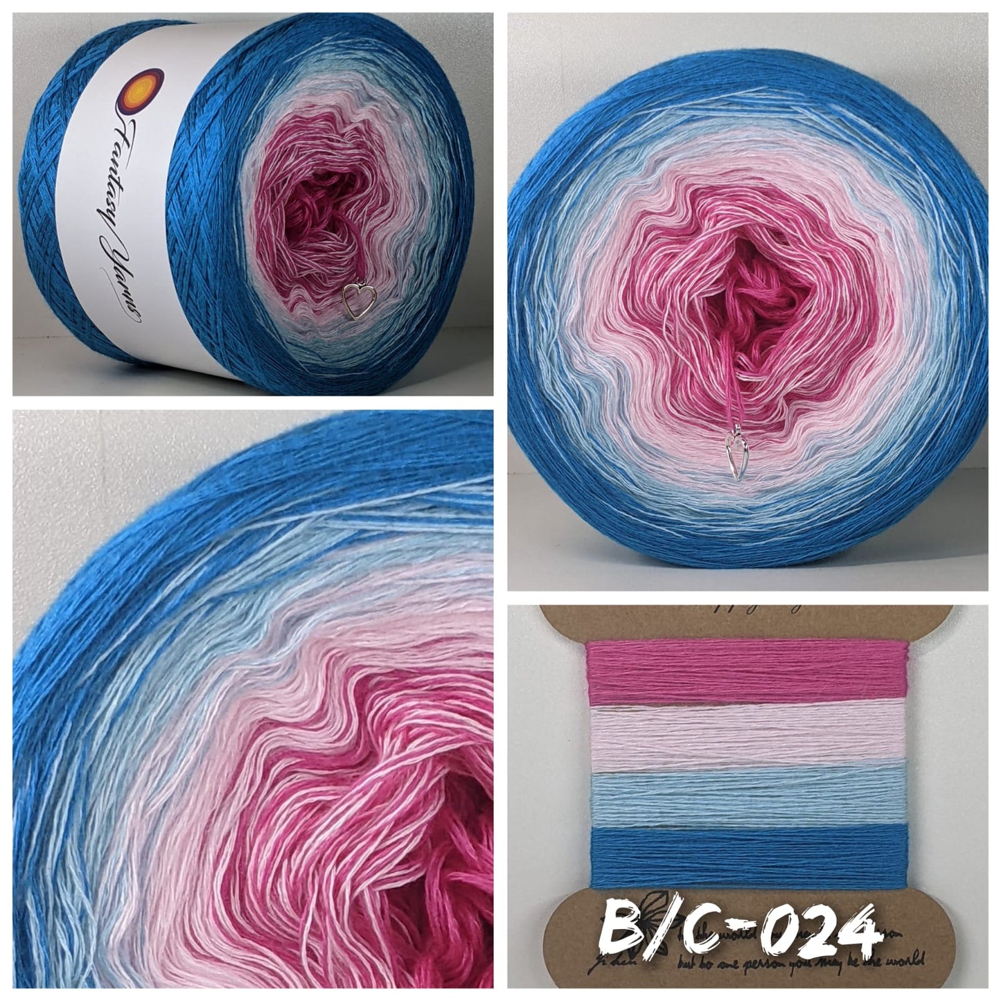 Bamboo/Cotton Yarn: B/C024- 50/50 mix / Sustainable Yarn