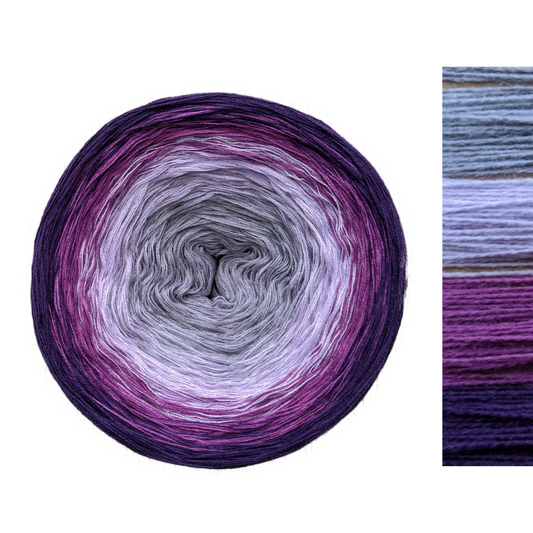 Ice Berry - C/A011 - Gradient Cake Yarn, Ombre Yarn Cake