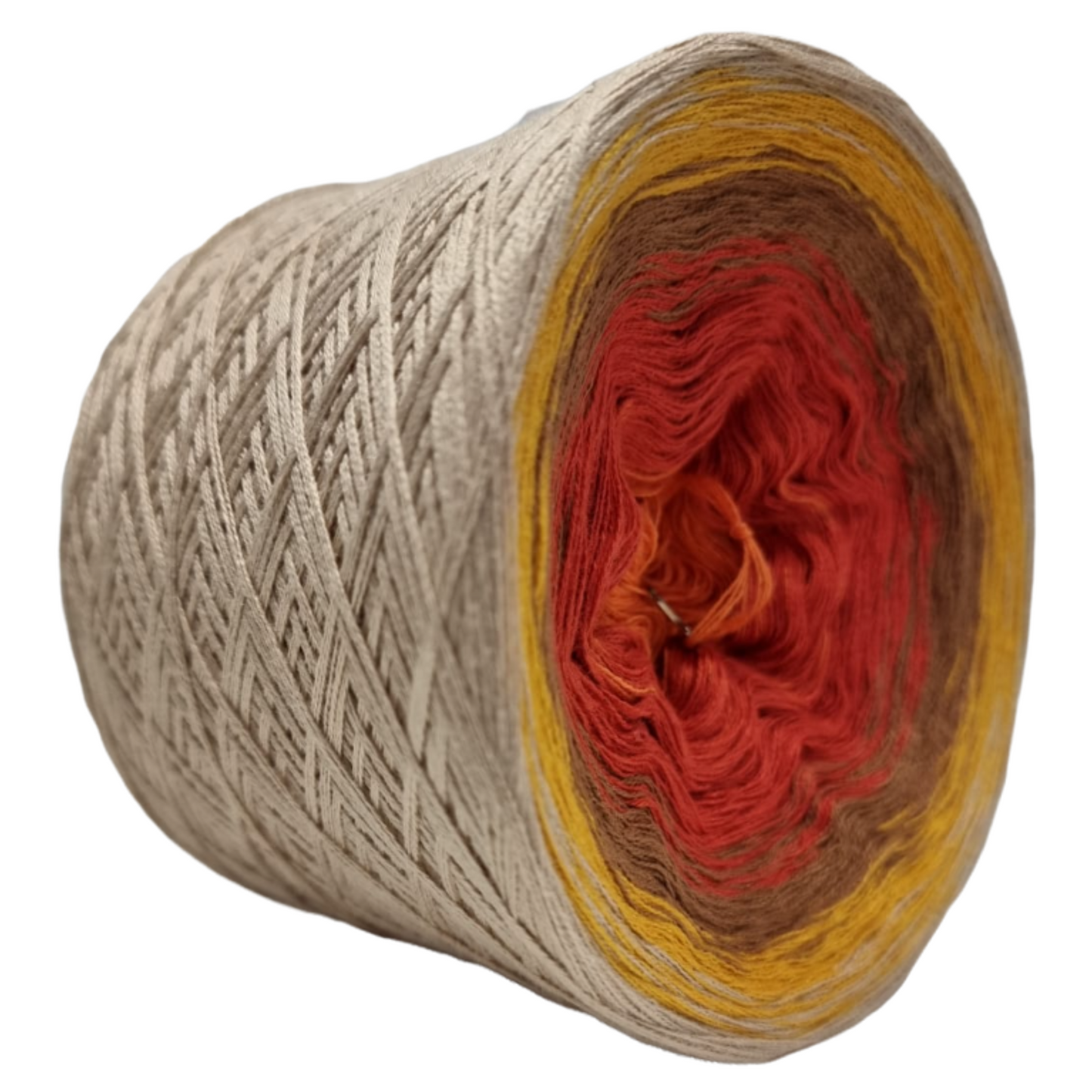 Red Desert - C/A082 - Gradient Cake Yarn, Ombre Yarn Cake