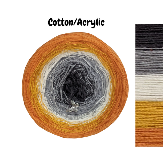 Autumn Walk - C/A089 - Gradient Cake Yarn, Ombre Yarn Cake
