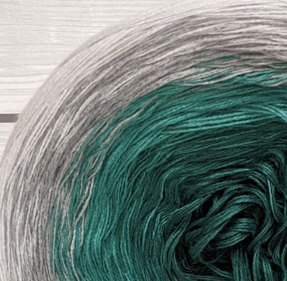 Winter Succulent - C/A098 - Gradient Cake Yarn, Ombre Yarn Cake