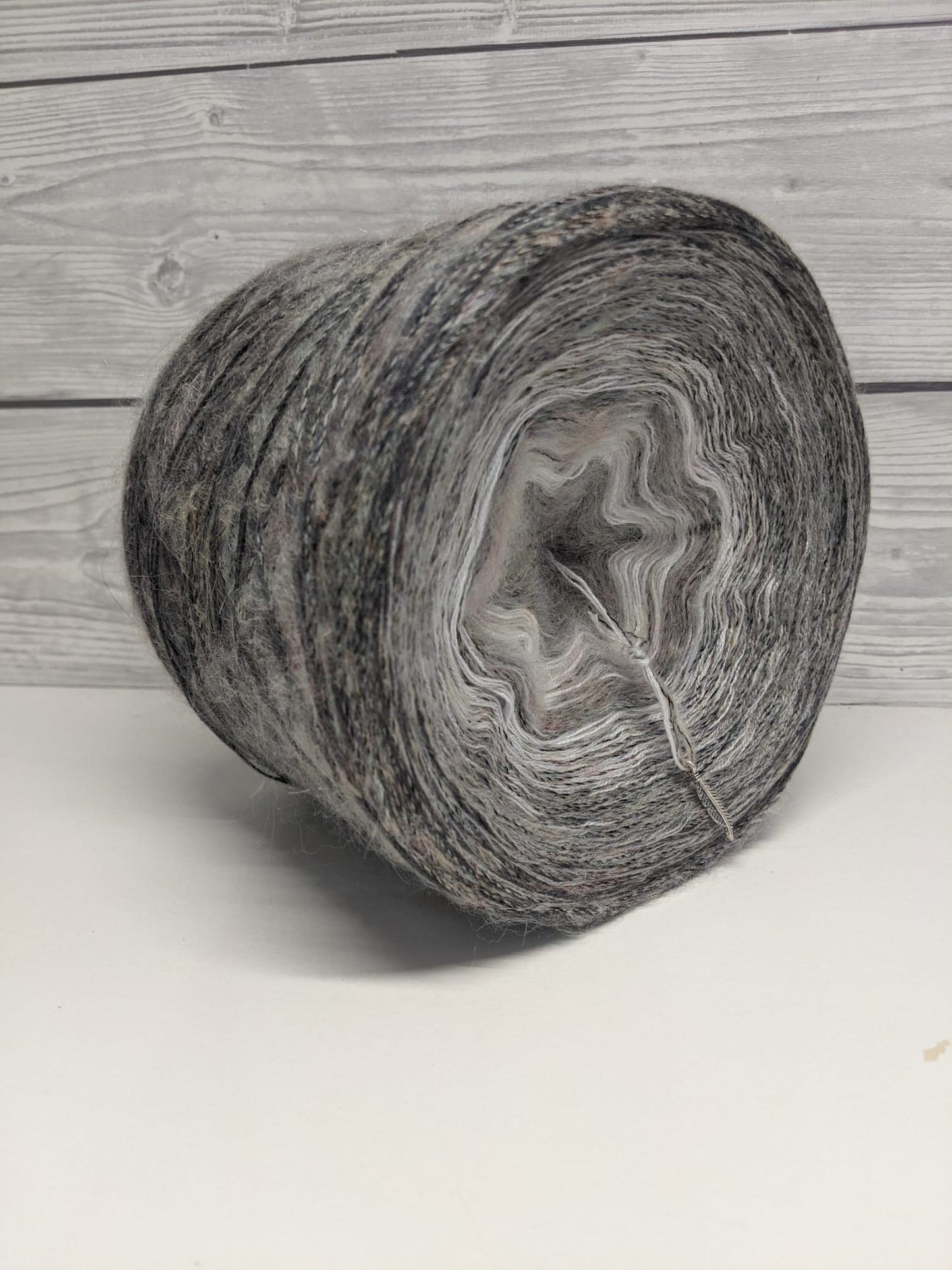 HUGME- Grey - Cotton/Acrylic with Mohair