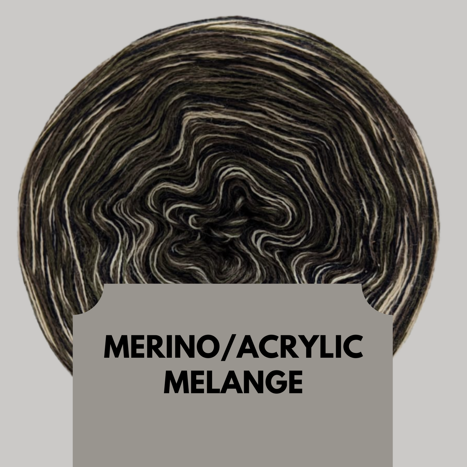 Merino/Acrylic Melange Yarn