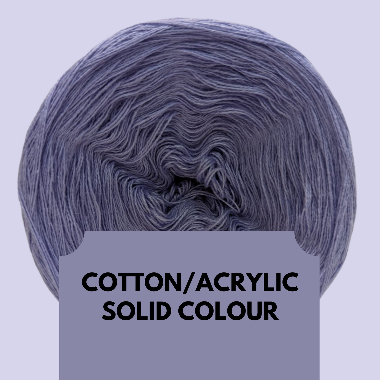Cotton/Acrylic Solid Colours