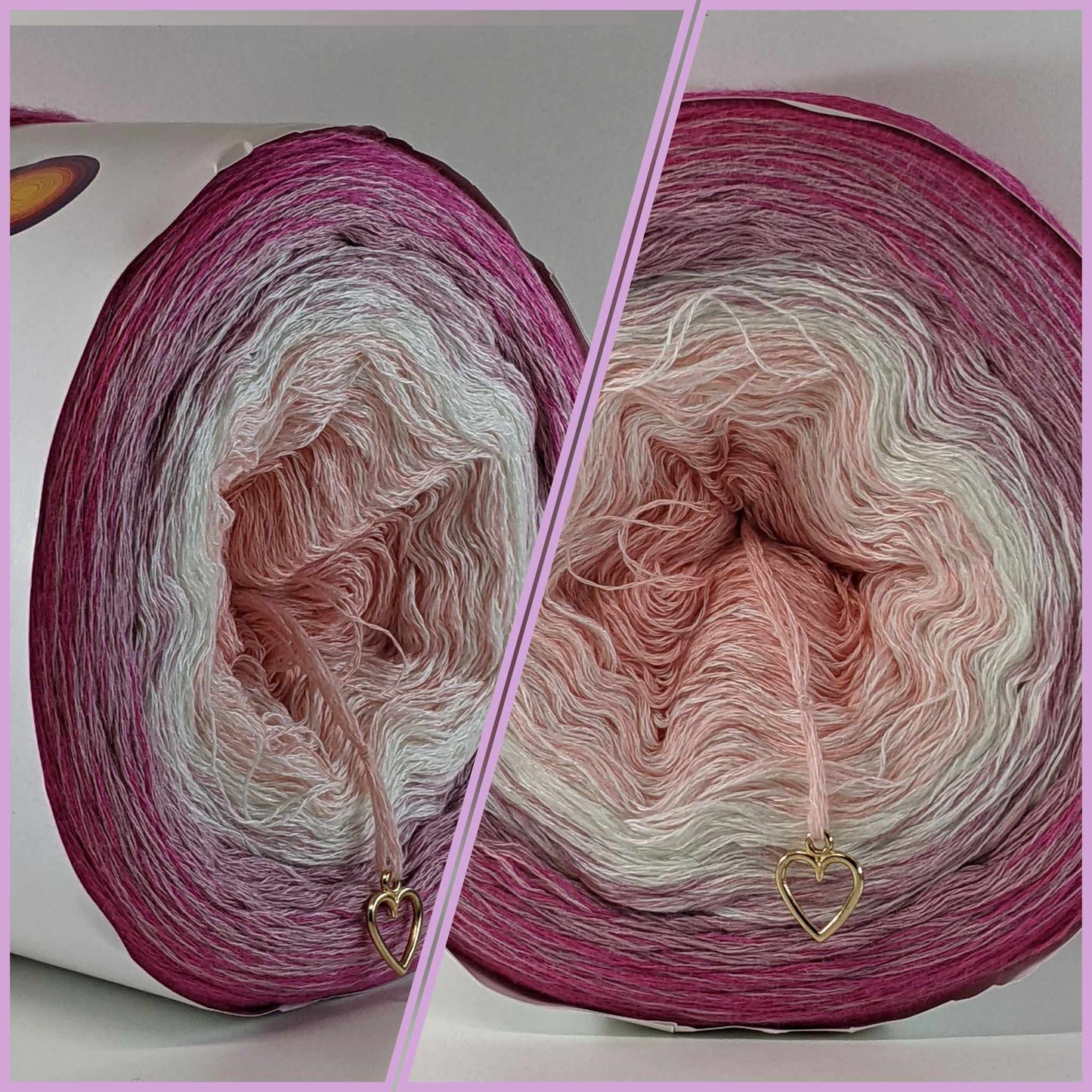 PROMO - BAMBOO/COTTON -1250m -Gradient Cake Yarn, Ombre Yarn Cake