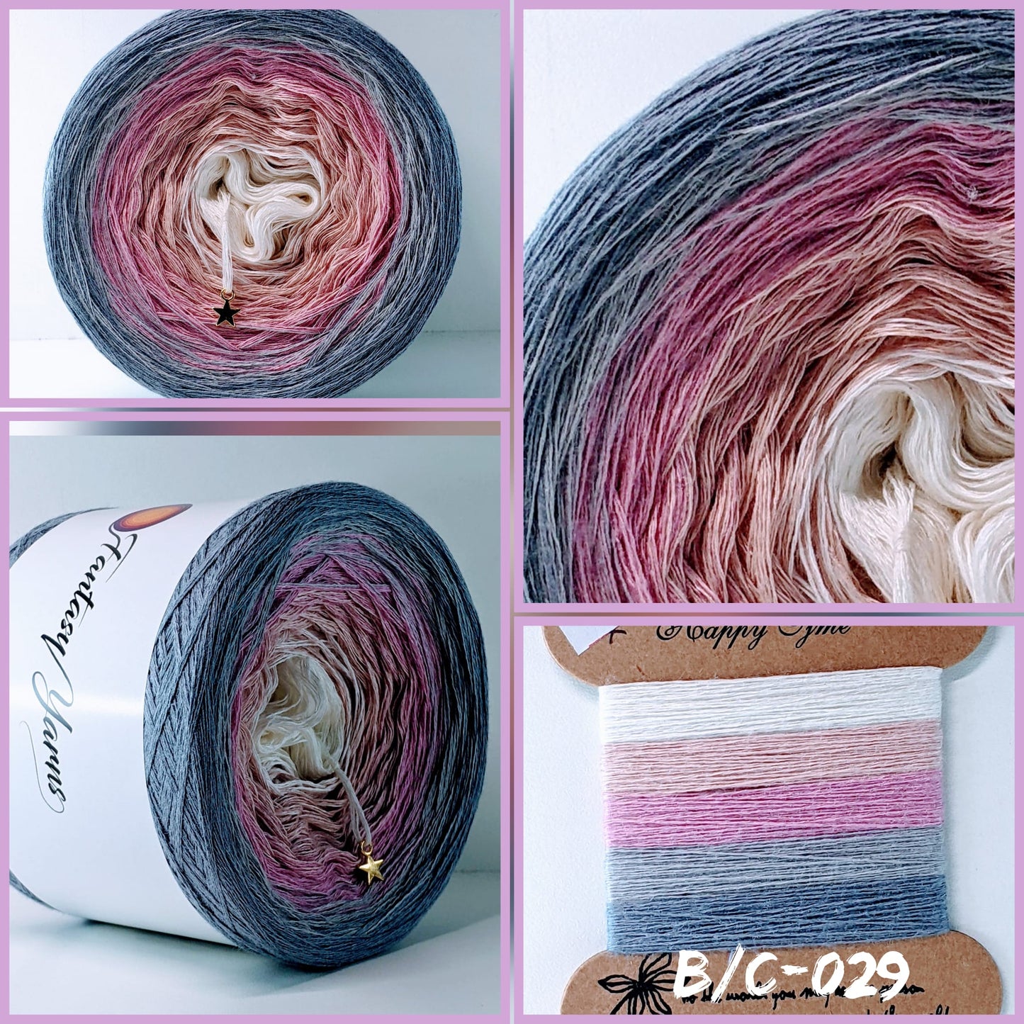 Bamboo/Cotton Yarn: B/C029- 50/50 mix / Sustainable Yarn