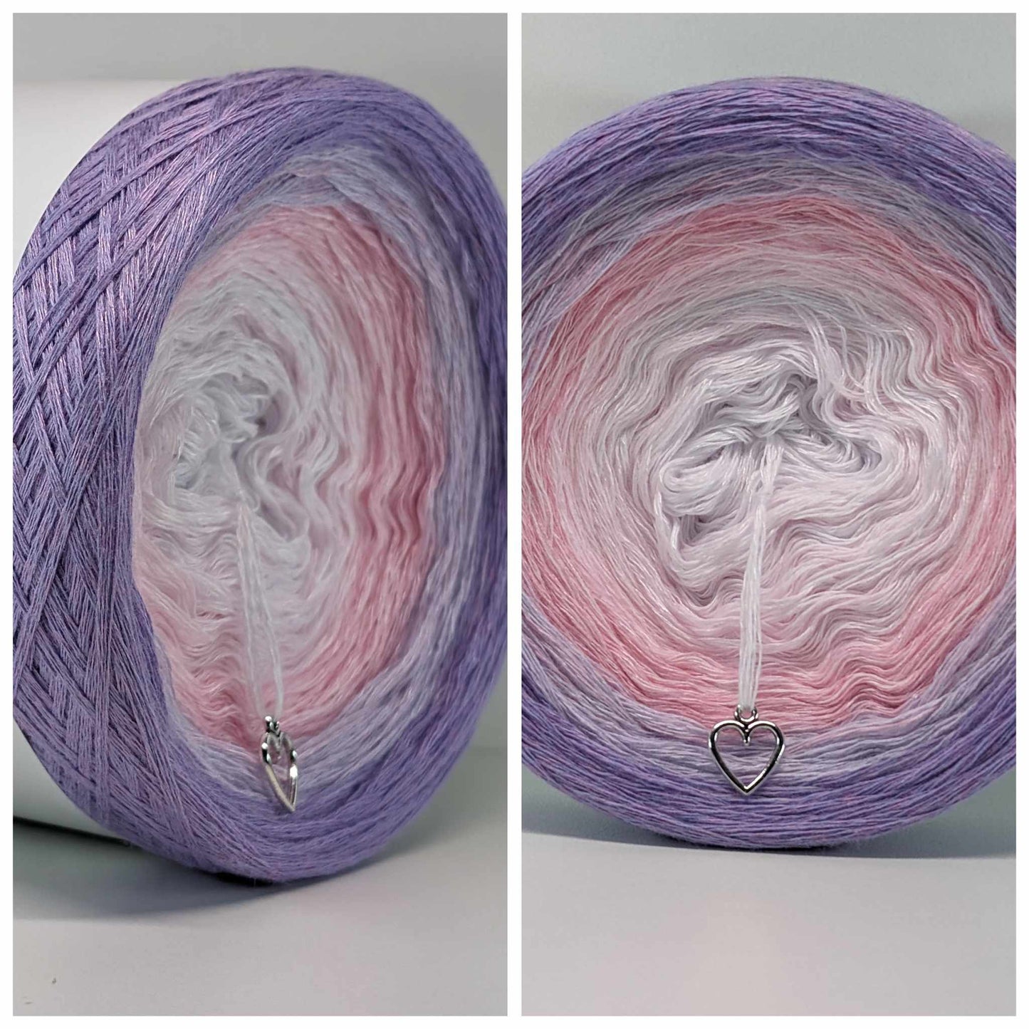 PROMO - BAMBOO/COTTON - 1000m -Gradient Cake Yarn, Ombre Yarn Cake