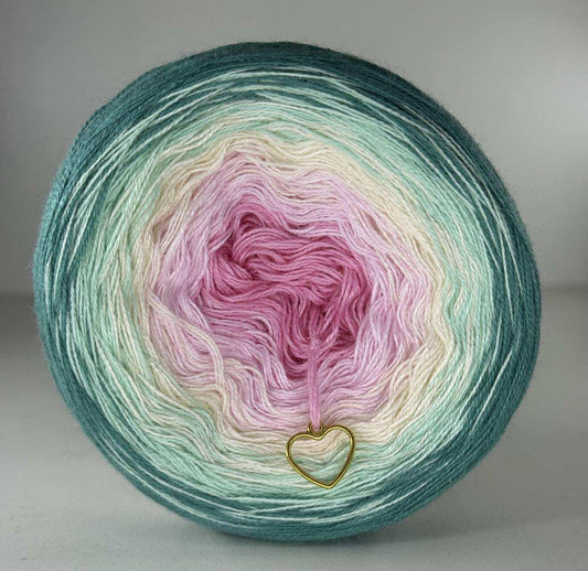 PROMO - 600m - 3PLY - Gradient Cake Yarn, Ombre Yarn Cake