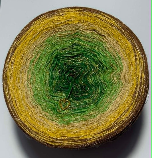 PROMO -1500m - 3PLY - Gradient Cake Yarn, Ombre Yarn Cake