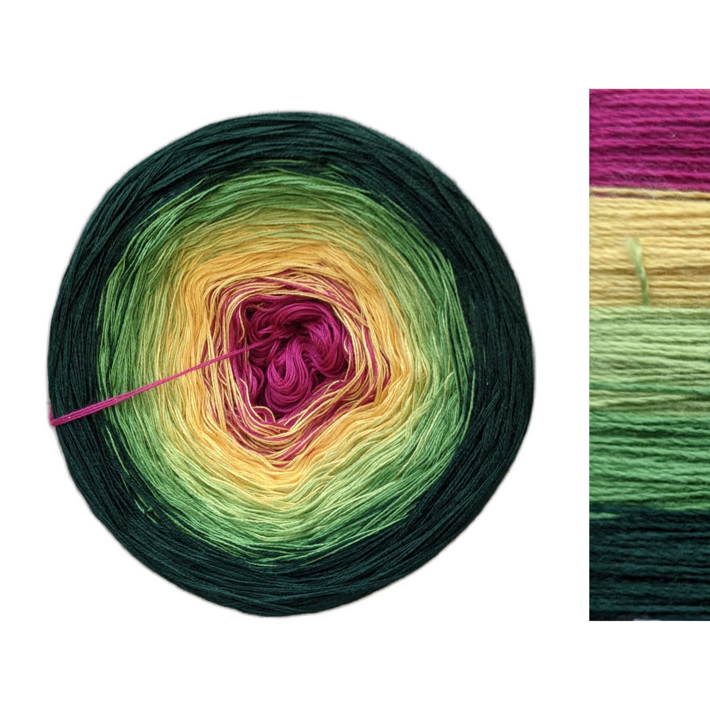 Summer Garden - C/A041 - Gradient Cake Yarn, Ombre Yarn Cake