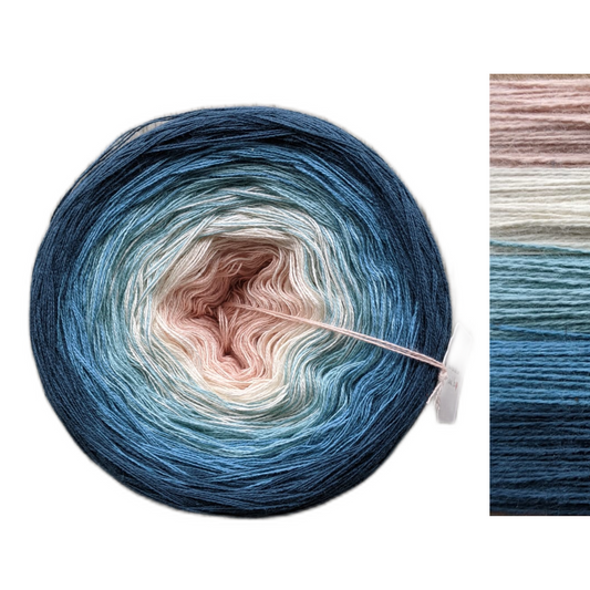 House Plant - C/A046 - Gradient Cake Yarn, Ombre Yarn Cake