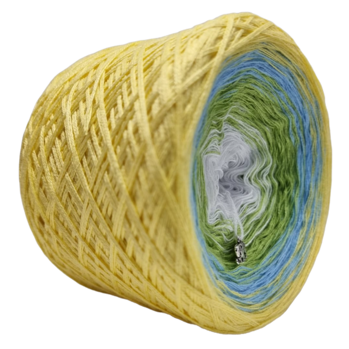 Yellow Parrot - C/A085 - Gradient Cake Yarn, Ombre Yarn Cake