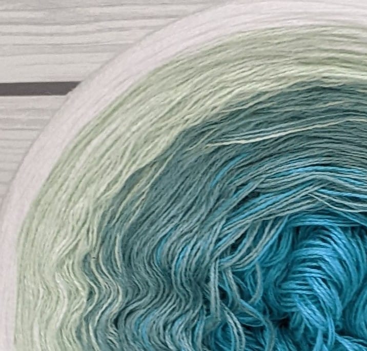 Ocean Wave - C/A110 - Gradient Cake Yarn, Ombre Yarn Cake