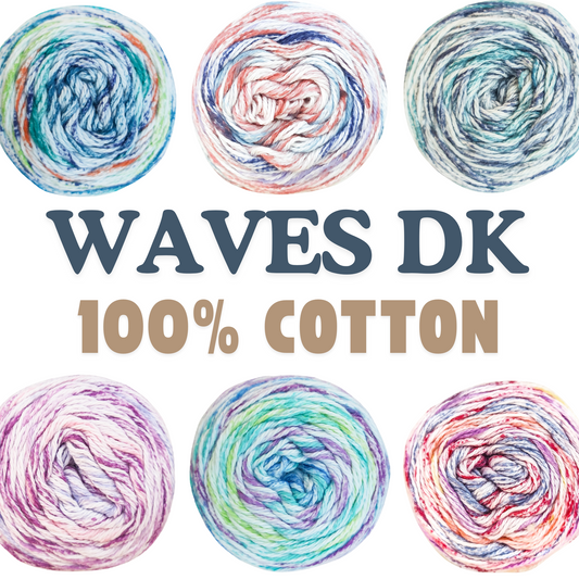 Cotton Waves - James C Brett - 100g Ball