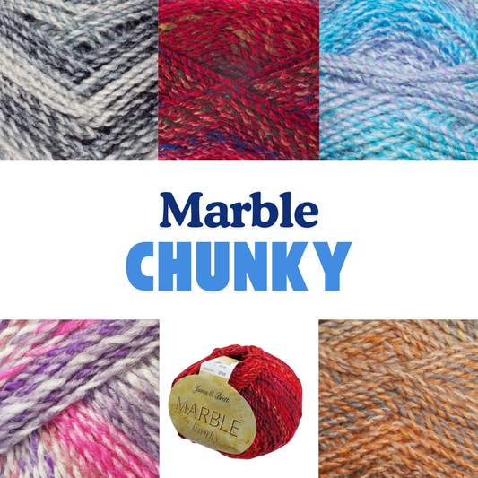 Marble Chunky Yarn - James C Brett - 200g Ball