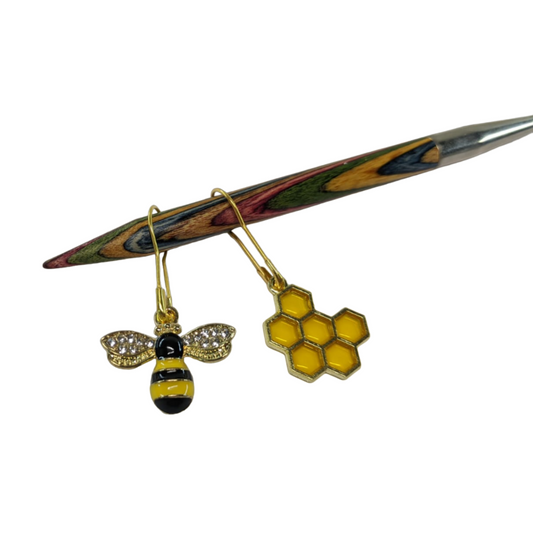 Little Bees - Knitting Stitch Markers by Fantasy Yarns