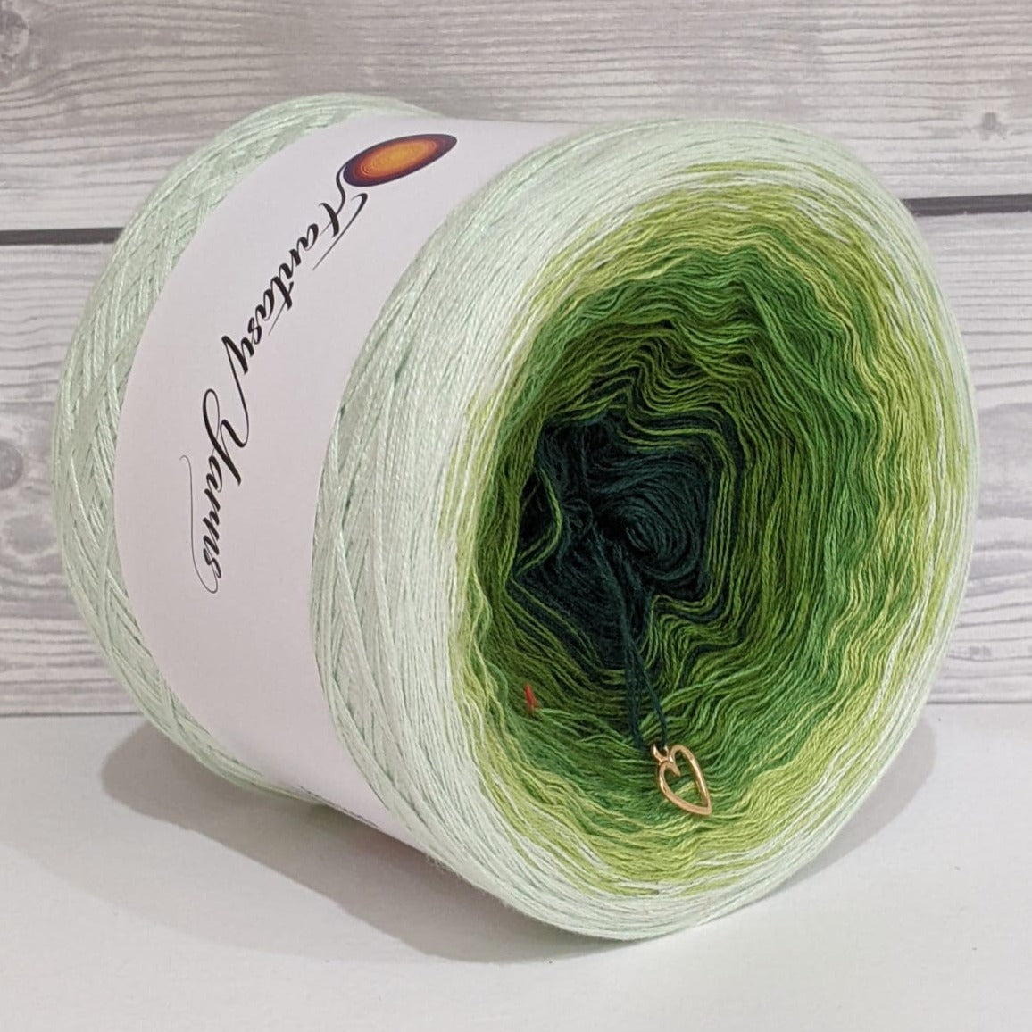 Green Paradise - C/A096 - Gradient Cake Yarn, Ombre Yarn Cake