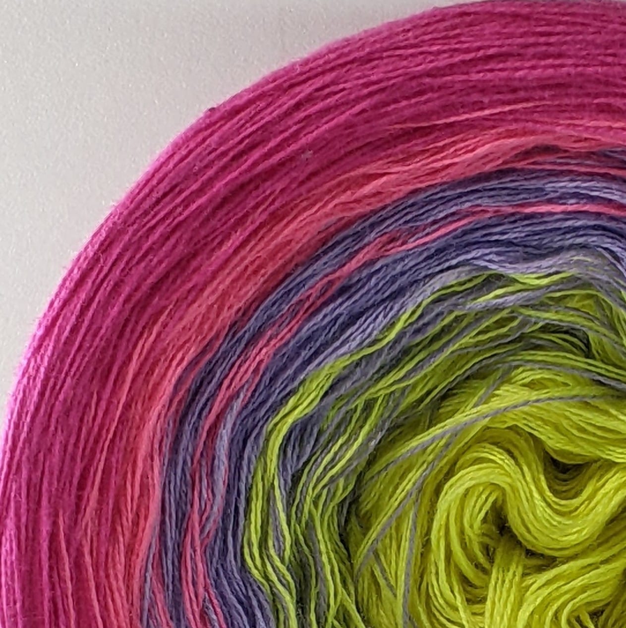 Pink Beach- Summer Collection - Gradient Cake Yarn, Ombre Yarn Cake