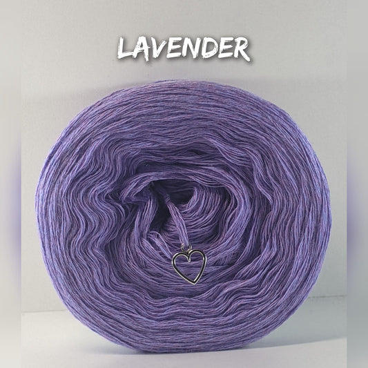 LAVENDER - Bamboo/Cotton Yarn: 50/50 mix - Sustainable Yarn