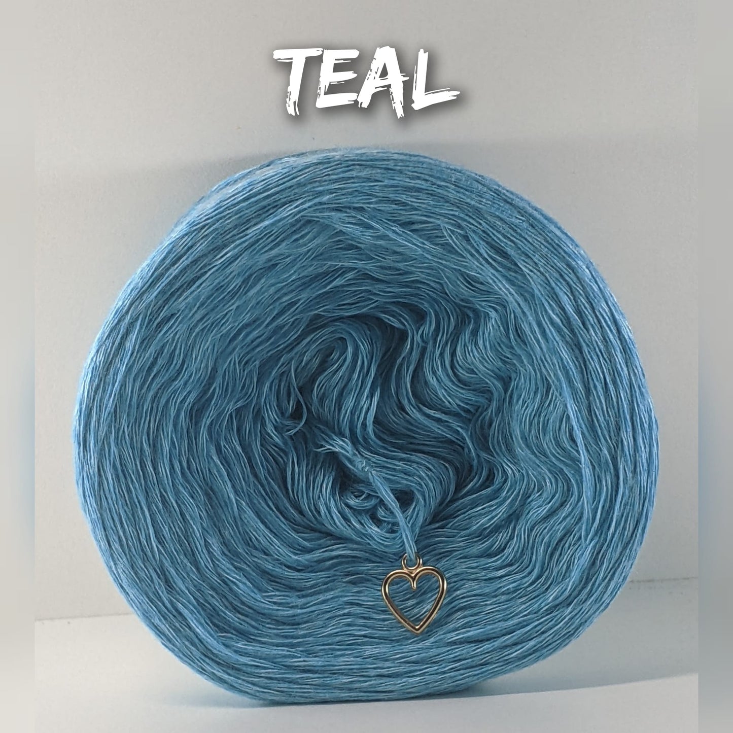 TEAL - Bamboo/Cotton Yarn: 50/50 mix - Sustainable Yarn