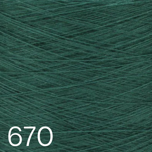 670 - Solid Colour Yarn Cake