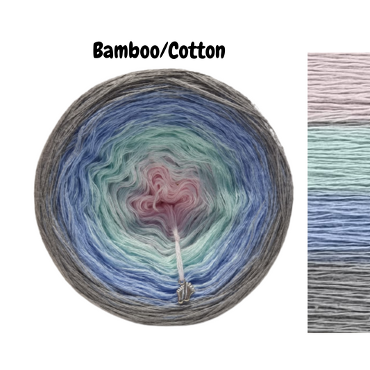 Bamboo/Cotton Yarn: B/C002- 50/50 mix / Sustainable Yarn