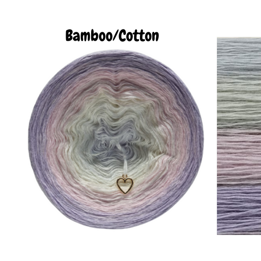 Bamboo/Cotton Yarn: B/C004- 50/50 mix / Sustainable Yarn