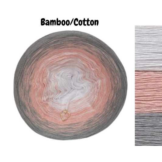 Bamboo/Cotton Yarn: B/C007- 50/50 mix / Sustainable Yarn