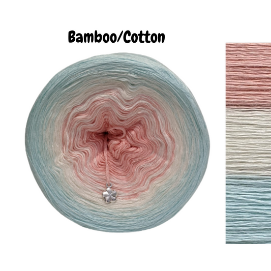 Bamboo/Cotton Yarn: B/C011- 50/50 mix / Sustainable Yarn