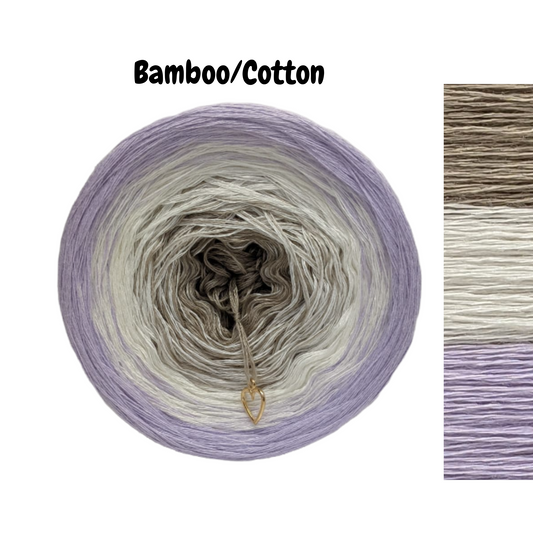 Bamboo/Cotton Yarn: B/C016- 50/50 mix / Sustainable Yarn