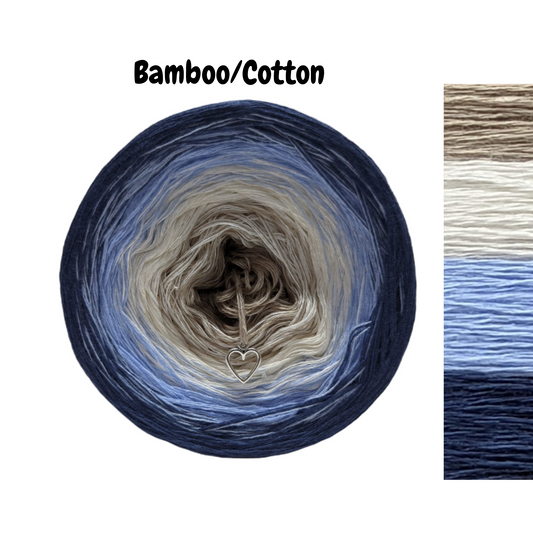 Bamboo/Cotton Yarn: B/C022 - 50/50 mix / Sustainable Yarn