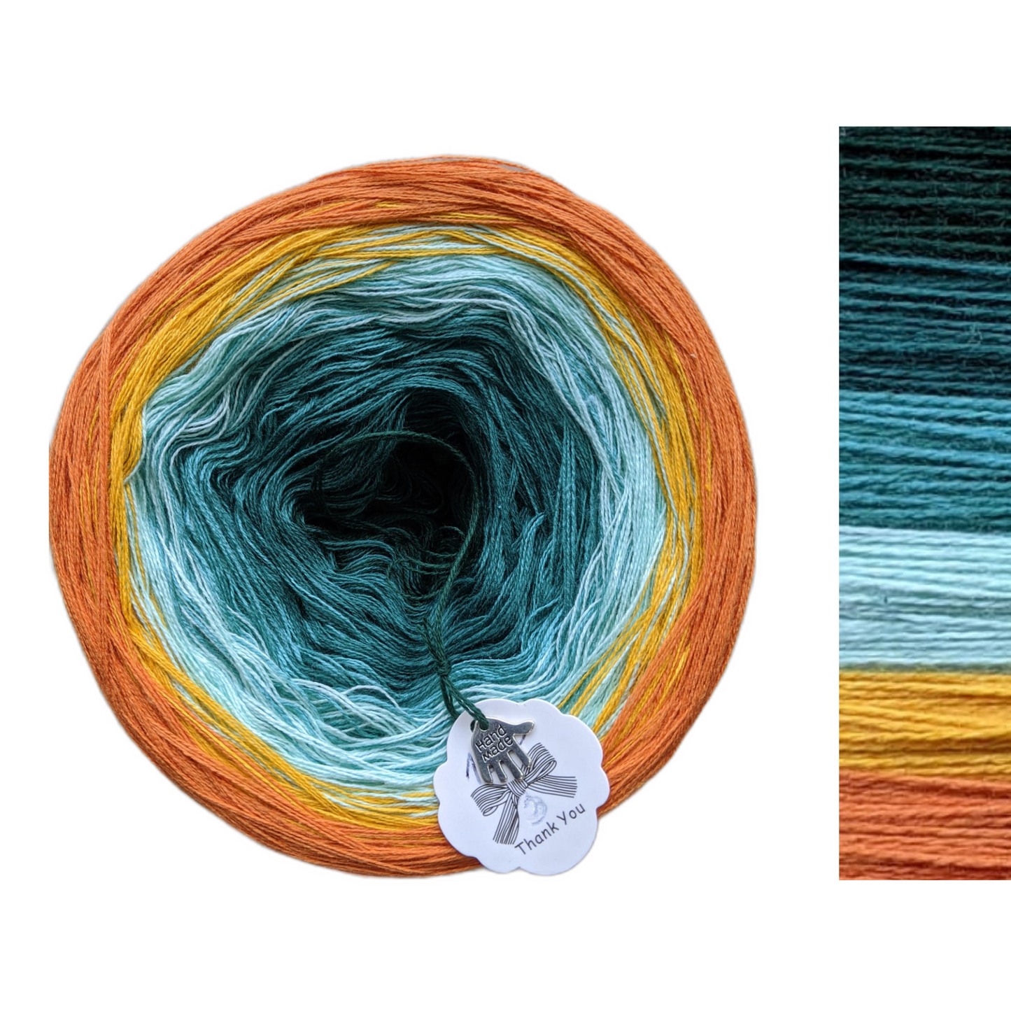 Barbados Surprise - C/A009 - Gradient Cake Yarn, Ombre Yarn Cake