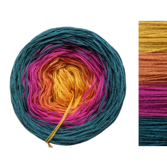 Candy - C/A026 - Gradient Cake Yarn, Ombre Yarn Cake