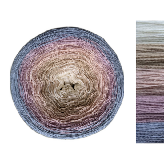 Bubblegum - C/A027 - Gradient Cake Yarn, Ombre Yarn Cake