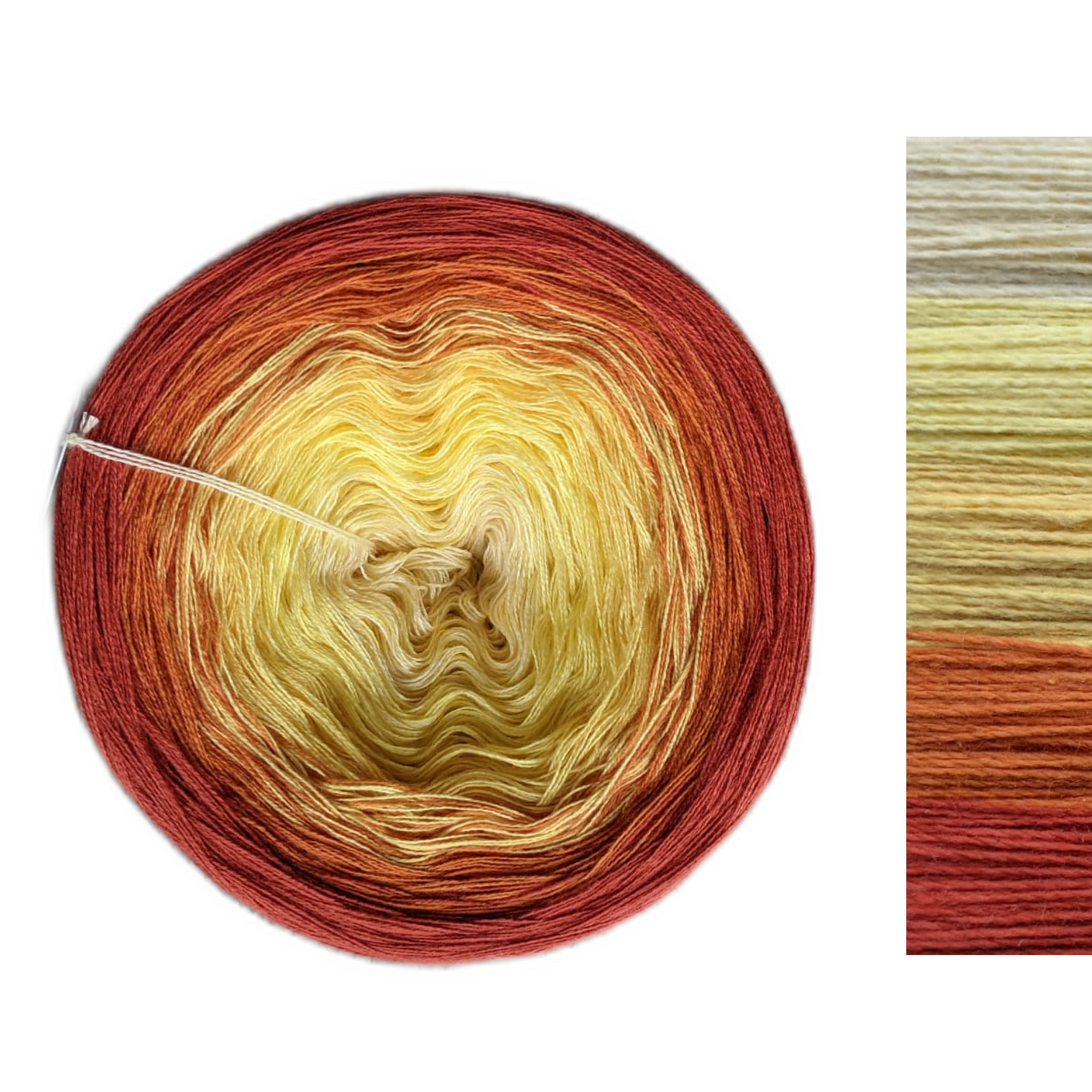 Hot Summer - C/A045 - Gradient Cake Yarn, Ombre Yarn Cake