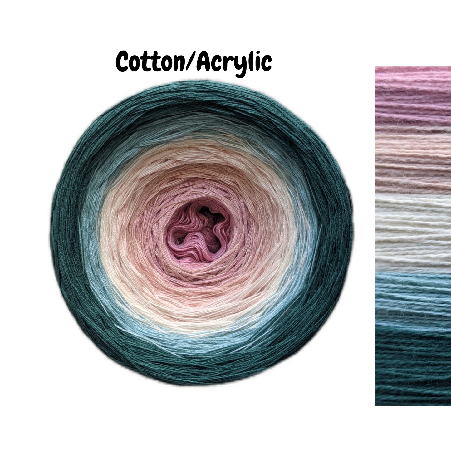 Wave - C/A048 - Gradient Cake Yarn, Ombre Yarn Cake