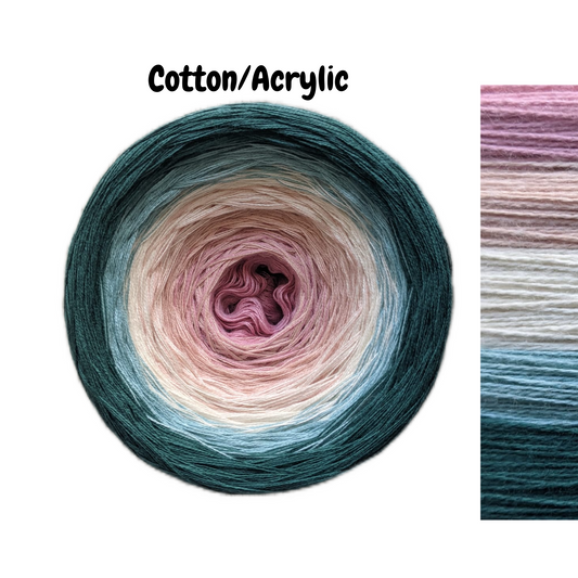 Wave - C/A048 - Gradient Cake Yarn, Ombre Yarn Cake