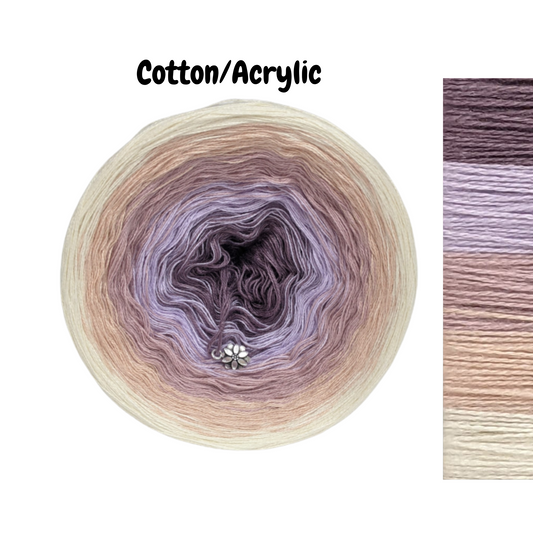 Cream Jelly - C/A058 - Gradient Cake Yarn, Ombre Yarn Cake