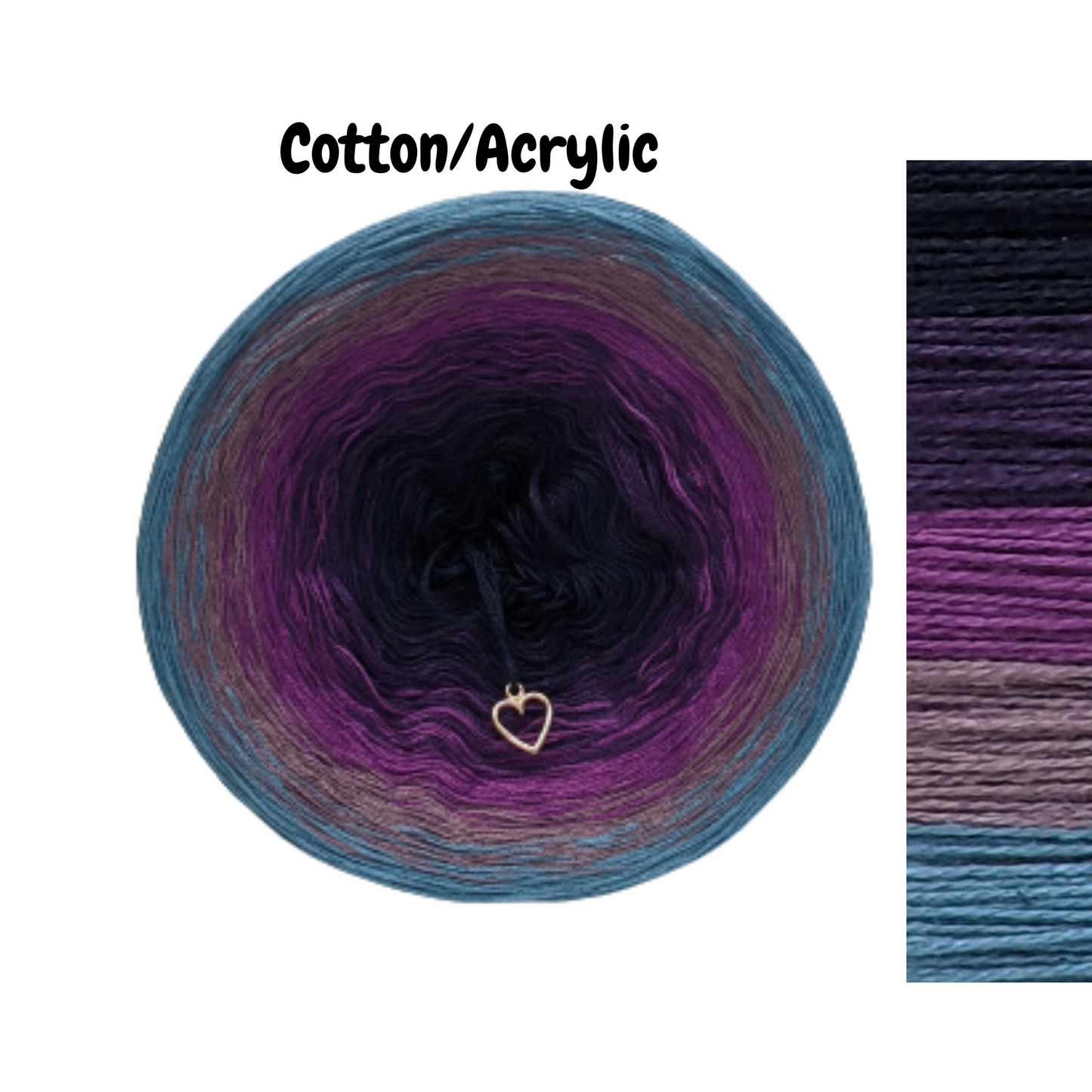 Majestic - C/A072 - Gradient Cake Yarn, Ombre Yarn Cake